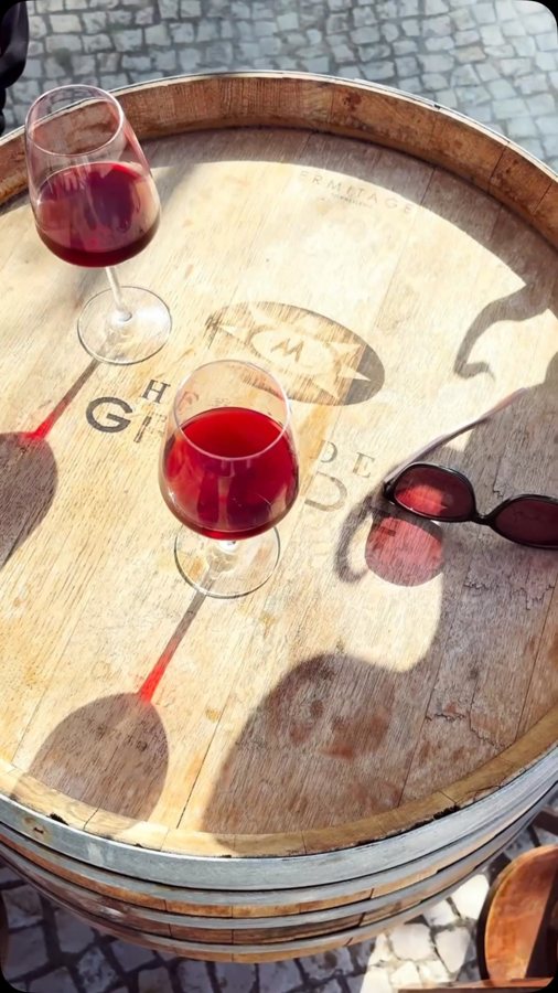 Um tinto ao fim da tarde